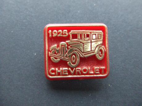 Chevrolet oldtimer1925 rood